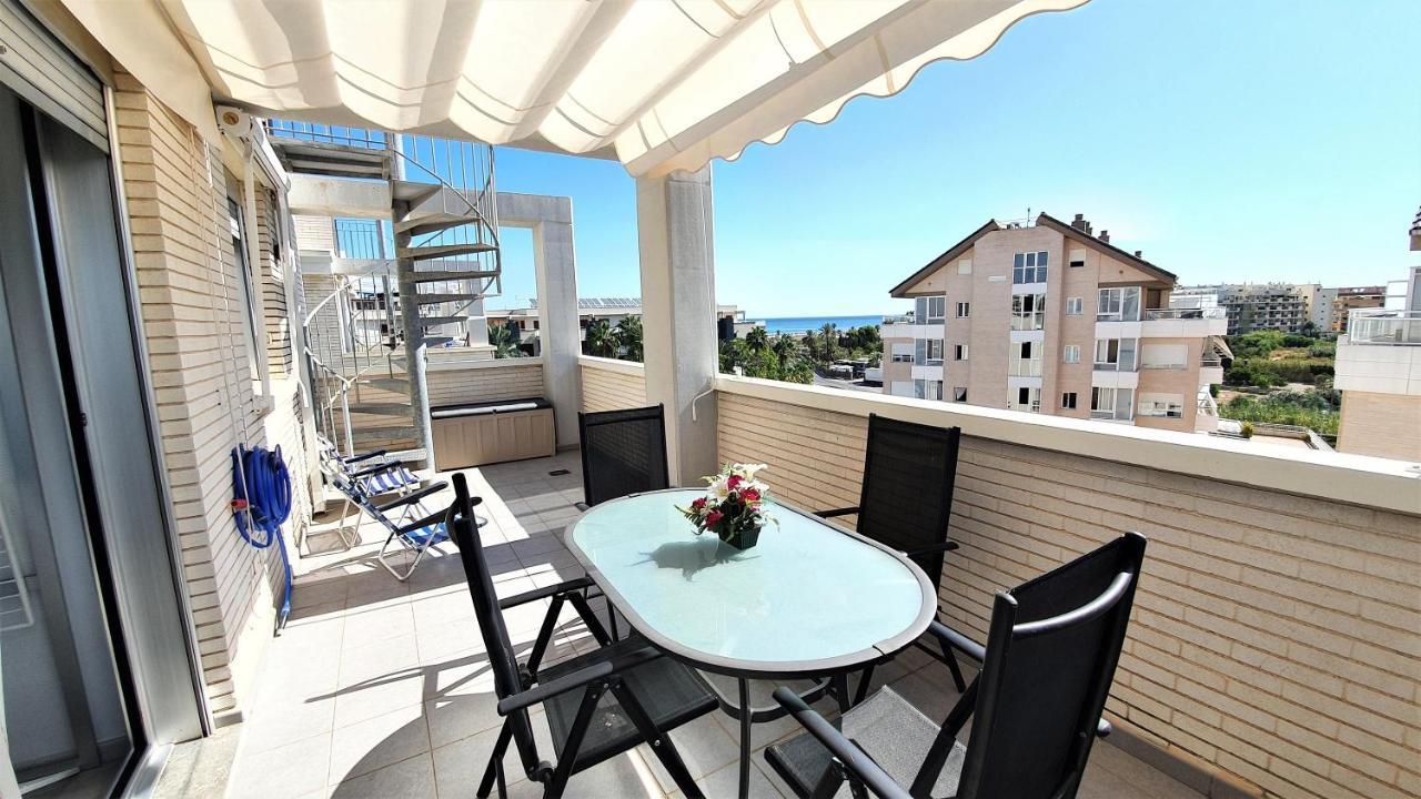 Beau Penthouse Avec Vue Mer Denia Exterior photo